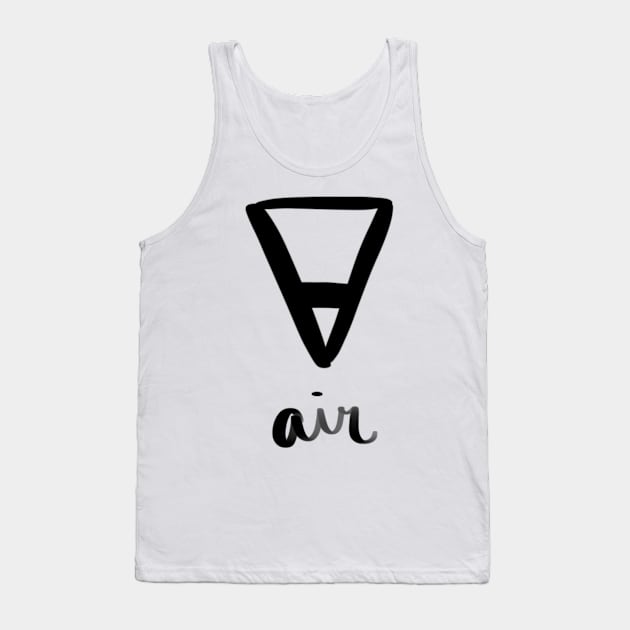 Air Sign Tank Top by notastranger